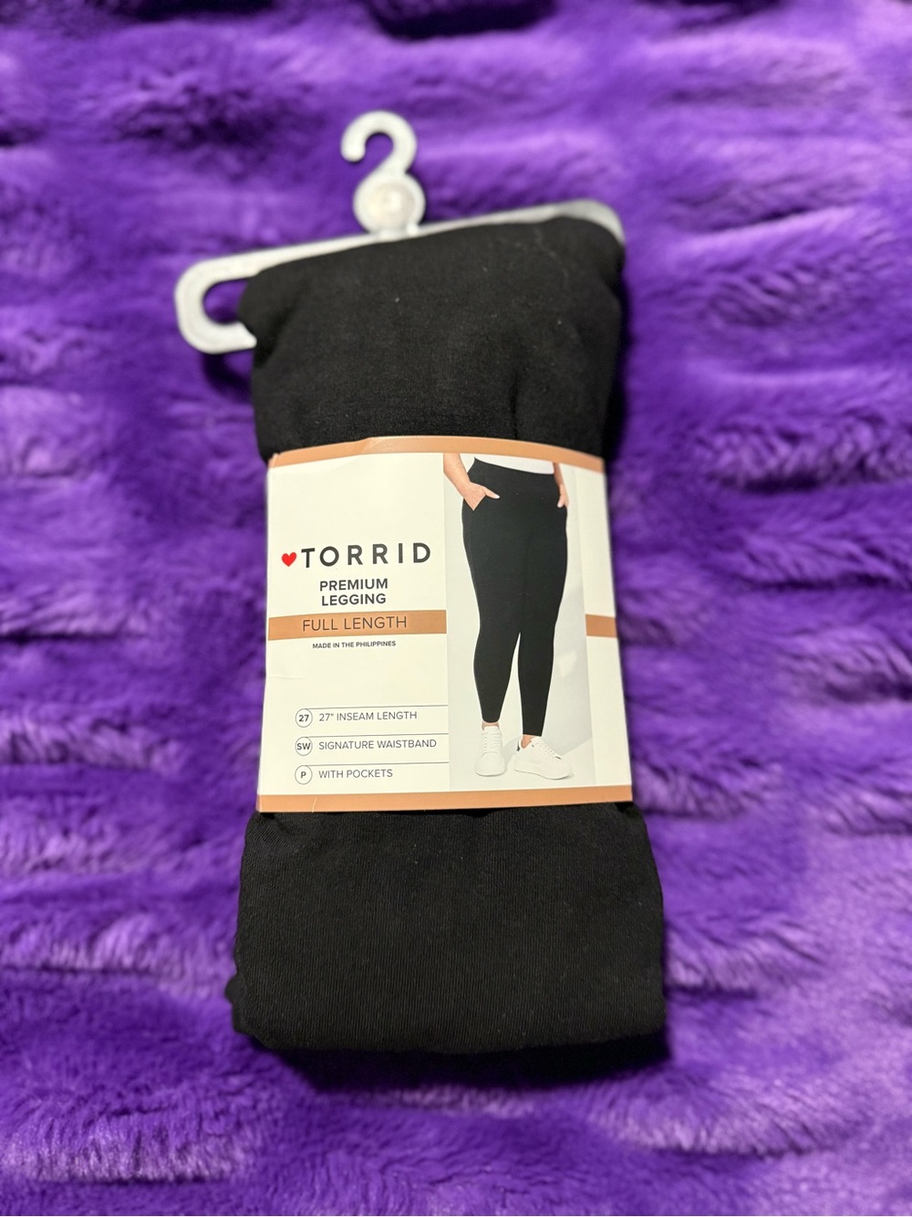 torrid Black Full-Length Premium Leggings with Pockets